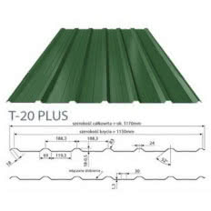 Blacha trapezowa - T20 plus